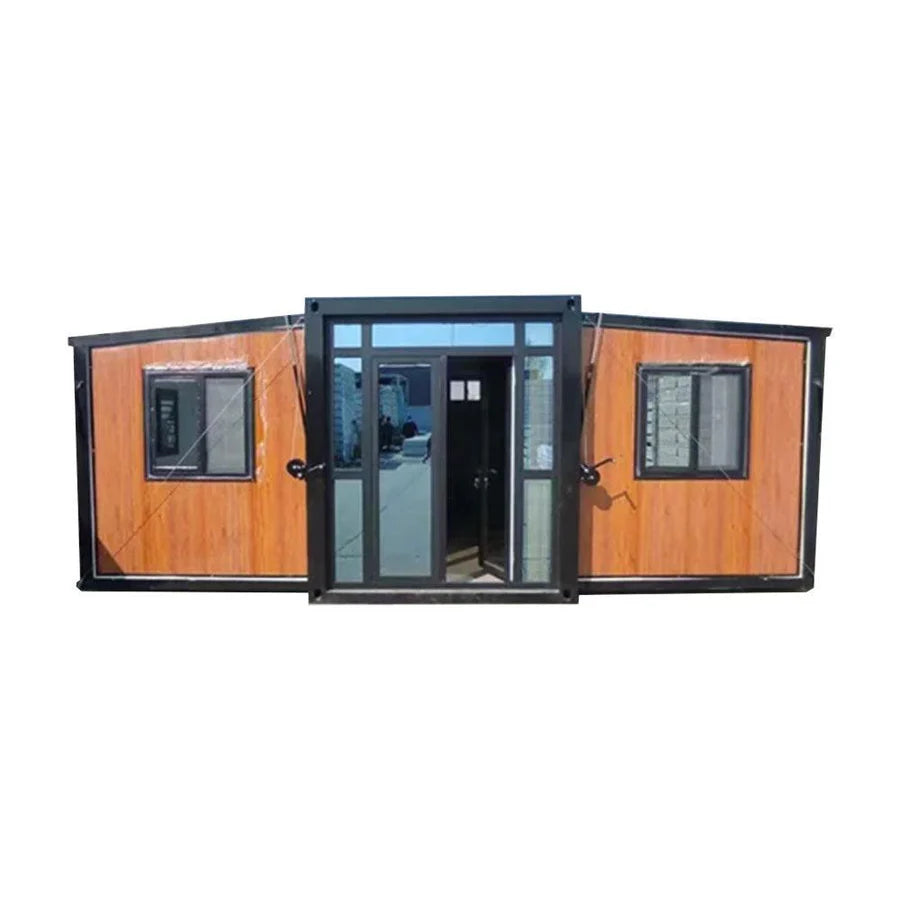 2 Bedroom 40FT Foldable Expandable Container Home | Modern Tiny House Prefab Home with Bathroom & Kitchen