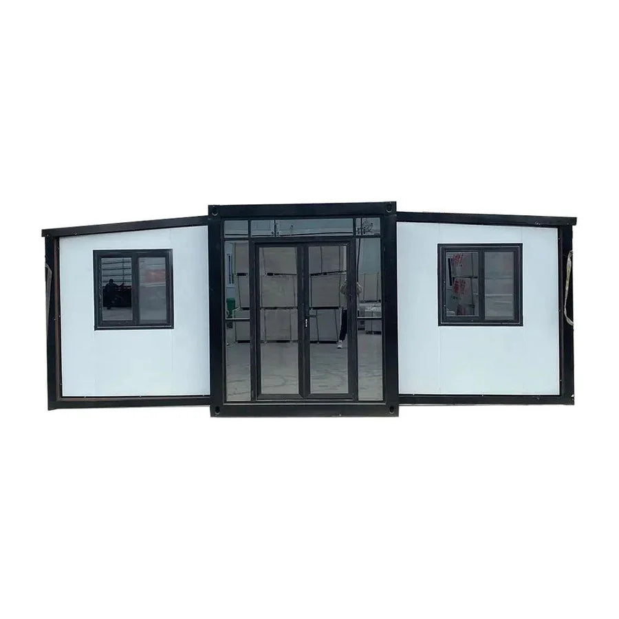 2 Bedroom 40FT Foldable Expandable Container Home | Modern Tiny House Prefab Home with Bathroom & Kitchen