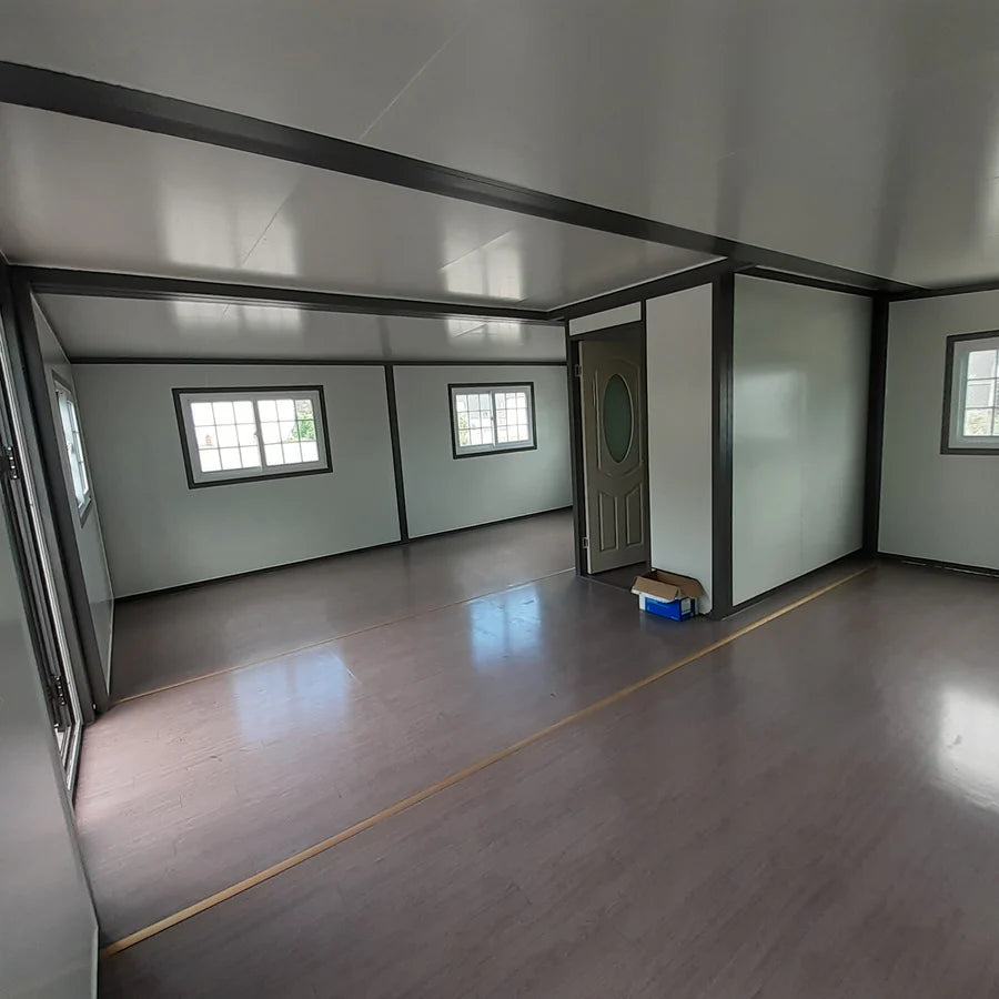 19x20 FT Prefab House | 2 Bedroom 1 Bathroom Expandable Tiny Home | Modern Modular Container Home